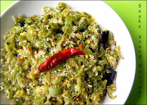 Pudalangai Poriyal Recipe Snake Gourd Poriyal Raks Kitchen